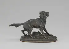Spaniel (Diane), model after 1846, cast early 20th century. Creator: Pierre-Jules Mene