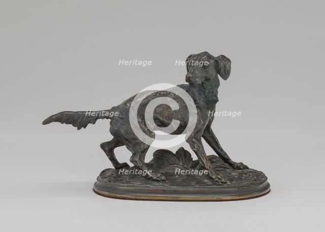 Spaniel (Diane), model after 1846, cast early 20th century. Creator: Pierre-Jules Mene.