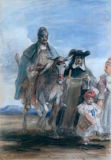 Spanish Travellers, 1827. Creator: David Wilkie