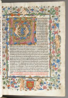 Spanish Translation of Saint Augustine's "City of God", 1446-82. Creator: Cano de Aranda