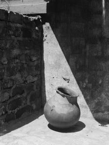 Spanish water jar, New Orleans, between 1920 and 1926. Creator: Arnold Genthe