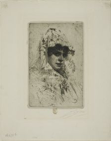 Spanish Woman, 1884. Creator: Anders Leonard Zorn