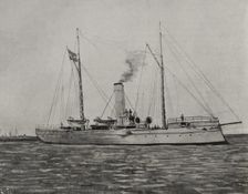 Spanish-American War (1898): Torpedo gunboat "Nueva España", Spanish navy, 1898. Creator: Unknown