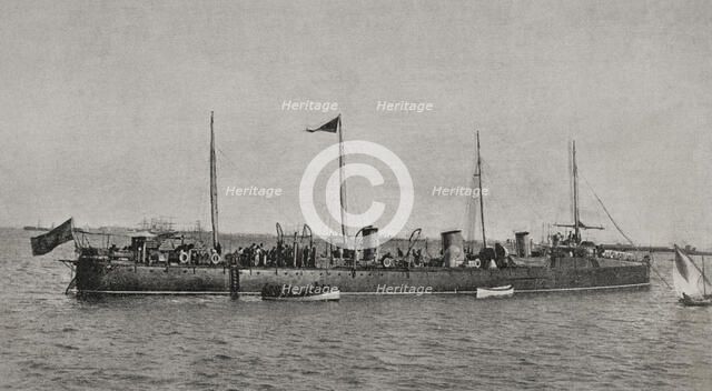 Spanish-American War (1898): destroyer "Terror", 1898.  Creator: Unknown.