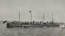 Spanish-American War (1898): destroyer "Terror", 1898. Creator: Unknown