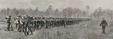 Spanish-American War (1898): reconcentration of American troops, 1898. Creator: Unknown