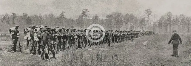 Spanish-American War (1898): reconcentration of American troops, 1898.  Creator: Unknown.