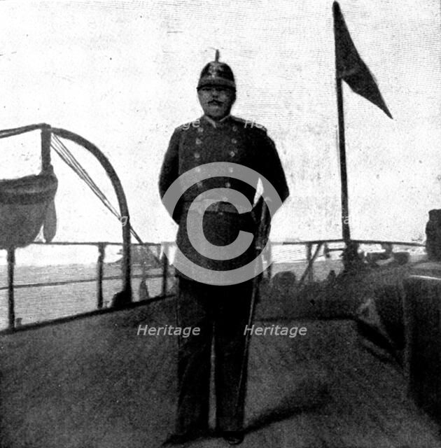 Spanish-American War: American naval...types - Capt. Goodrill, in charge of Marines..., 1898. Creator: Unknown.