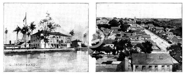 Spanish-American War: ...hospital, to which those injured in the "Maine" disaster were taken, 1898. Creator: Unknown.