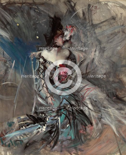 Spanish Ballerina at the Moulin Rouge, c1905. Creator: Boldini, Giovanni (1842-1931).