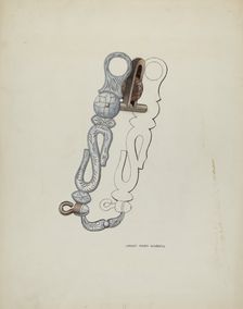 Spanish Bit, c. 1936. Creator: Eva Fox
