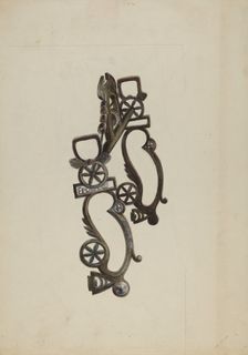 Spanish Bit, c. 1937. Creator: Gerald Transpota