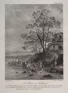Spanish Campaign: The Mires of Valderas, Province of Leon. Creator: Baron Louis Albert Guillain Bacler d'Alber (French, 1761-1824)