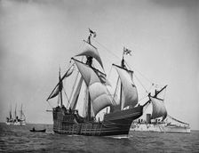Spanish caravel Santa Maria, 1892. Creator: Unknown