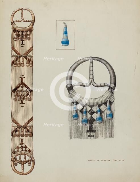 Spanish Cinch, c. 1937. Creator: Majel G. Claflin.