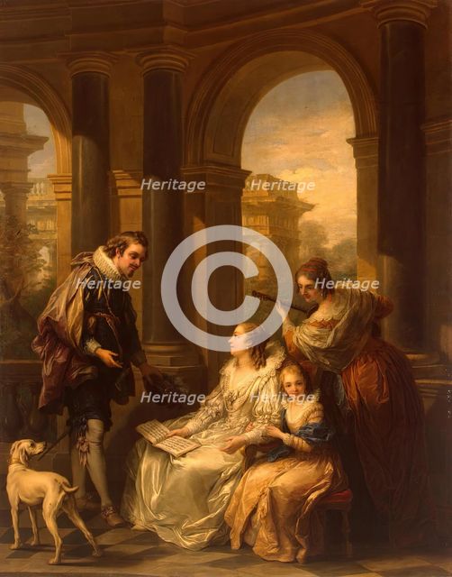 Spanish Concert, (Spanish conversation), 1754. Creator: Carle van Loo.