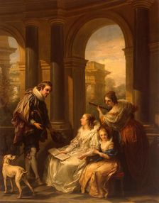 Spanish Concert, (Spanish conversation), 1754. Creator: Carle van Loo