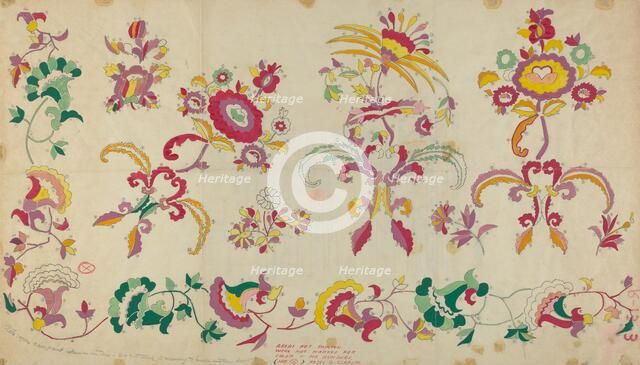 Spanish Colonial Bedspread, 1935/1942. Creator: Majel G. Claflin.