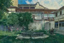 Spanish Courtyard, 1871