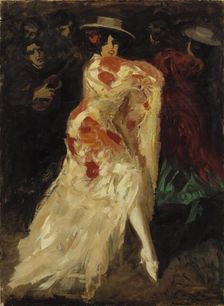Spanish Dancer (Tango), 1907. Creator: Oscar Parviainen