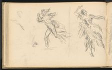 Spanish Dancers, 1883/1886. Creator: Paul Cezanne