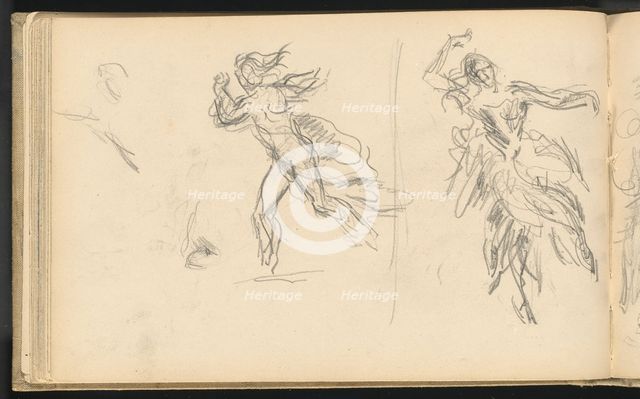 Spanish Dancers, 1883/1886. Creator: Paul Cezanne.