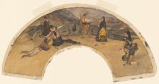 Spanish Dancers and Musicians, 1868/1869. Creator: Edgar Degas