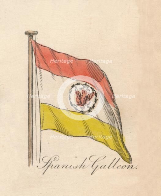 'Spanish Galleon', 1838. Artist: Unknown.