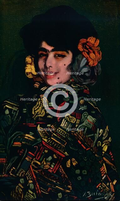 'Spanish Girl', 1907, (1932). Artist: Ignacio Zuloaga.