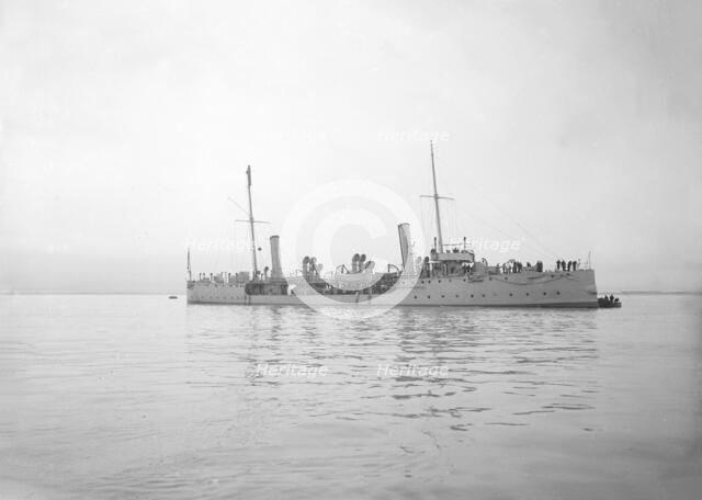 Spanish Gunboat, date unknown. Creator: Kirk & Sons of Cowes.