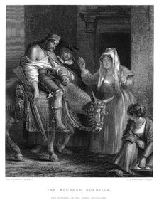 Spanish guerilla brought to safety, Pensinular War, c1809 (c1840-1897). Artist: JC Armytage