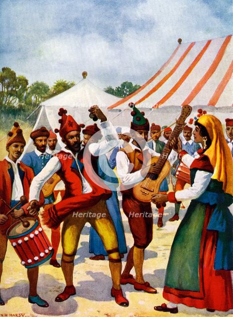 Spanish gypsies. Artist: Unknown