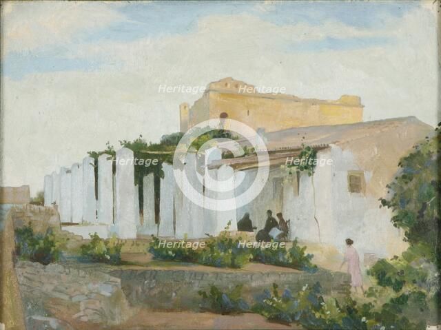 'Spanish Landscape', 1895-1933. Artist: George Murray