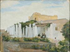 Spanish Landscape 1895-1933. Artist: George Murray