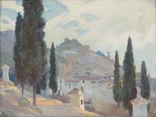 Spanish Landscape 1895-1933. Artist: George Murray