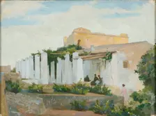 Spanish Landscape 1895-1933. Creator: George Murray