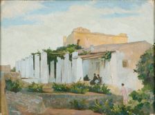 Spanish Landscape 1895-1933. Creator: George Murray