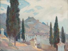 Spanish Landscape 1895-1933. Creator: George Murray