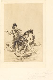 Spanish Scene (Scène espagnole), 1863. Creator: Jules-Ferdinand Jacquemart