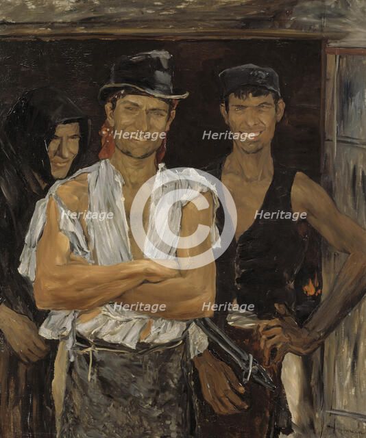 Spanish Smiths, 1881. Creator: Ernst Josephson.