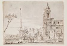 Spanish Steps, between 1750 and 1800. Creator: Unknown