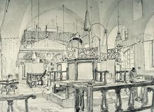 Spanish Synagogue in Jerusalem - Interior 1902. Creator: John Fulleylove