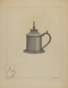 Spark Lamp, c. 1936. Creator: A. Zaidenberg