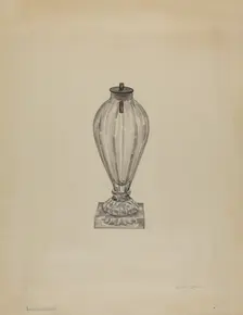 Spark Lamp, c. 1936. Creator: John Dana