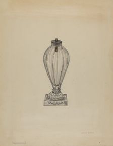 Spark Lamp, c. 1936. Creator: John Dana