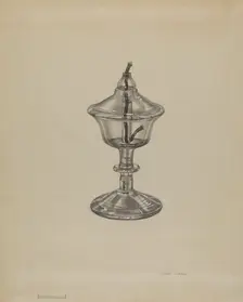Spark Lamp, c. 1936. Creator: John Dana