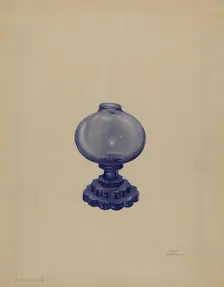 Spark Lamp, c. 1936. Creator: John Tarantino