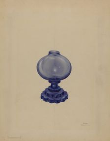 Spark Lamp, c. 1936. Creator: John Tarantino