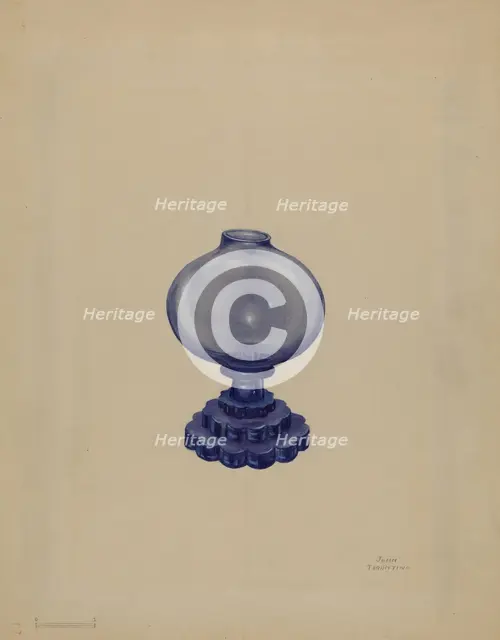 Spark Lamp, c. 1936. Creator: John Tarantino.