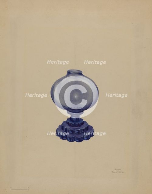 Spark Lamp, c. 1936. Creator: John Tarantino.
